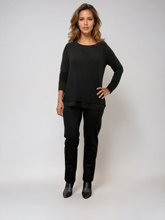 LCW25-027 Pantalon Strass