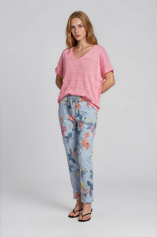 03250 Pantalon Fleurit