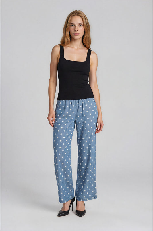 03259 Pantalon Pois