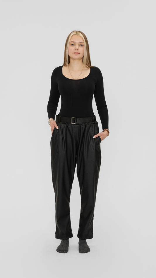 LCW25-024 Pantalon cuir