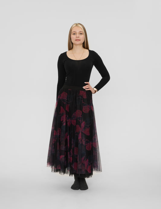 LCW25-041 Jupe aurore réversible